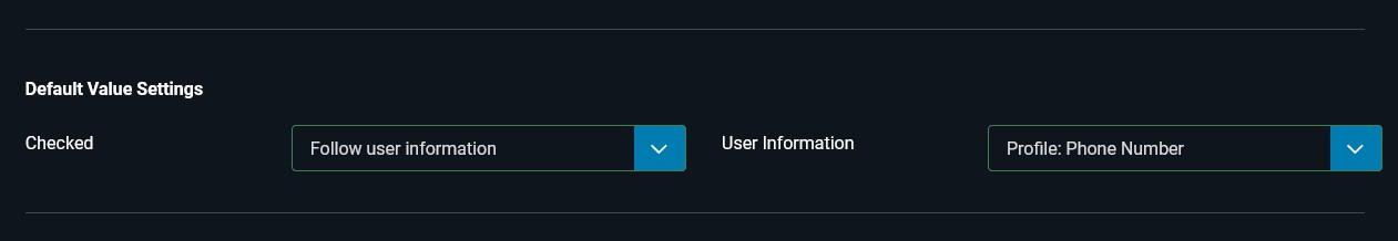 Follow user information Follow user information