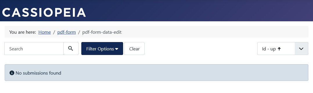 Data view in the frontend: Only editable records and no data editing rights. Data view in the frontend: Only editable records and no data editing rights.